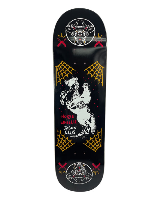 The Wolfmate Beast Horse Wheelie - Signed Deck